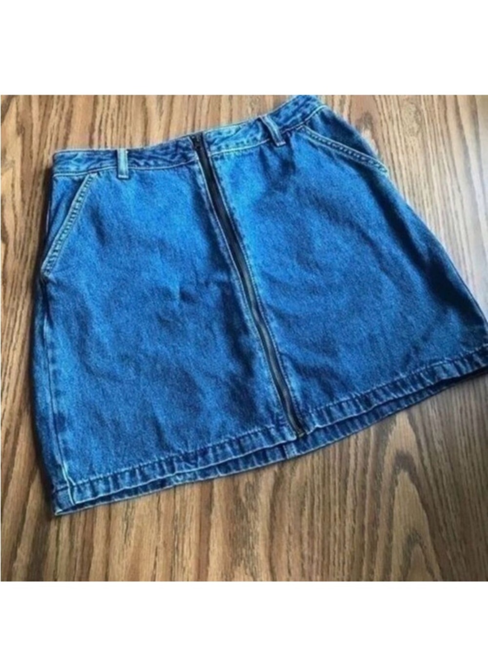 Hollister Ultra High Rise Denim Junior Size Jean Skirt